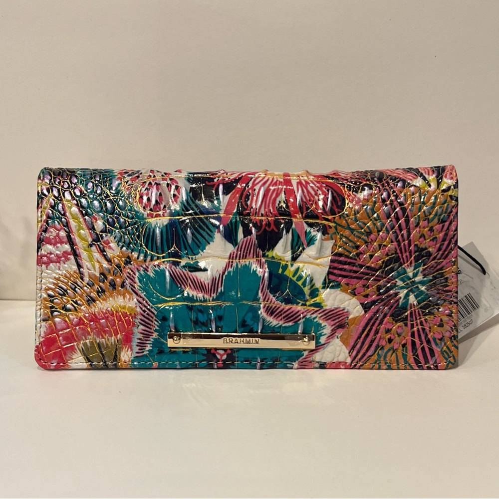 Brahmin Ady Desert Bloom wallet NWT